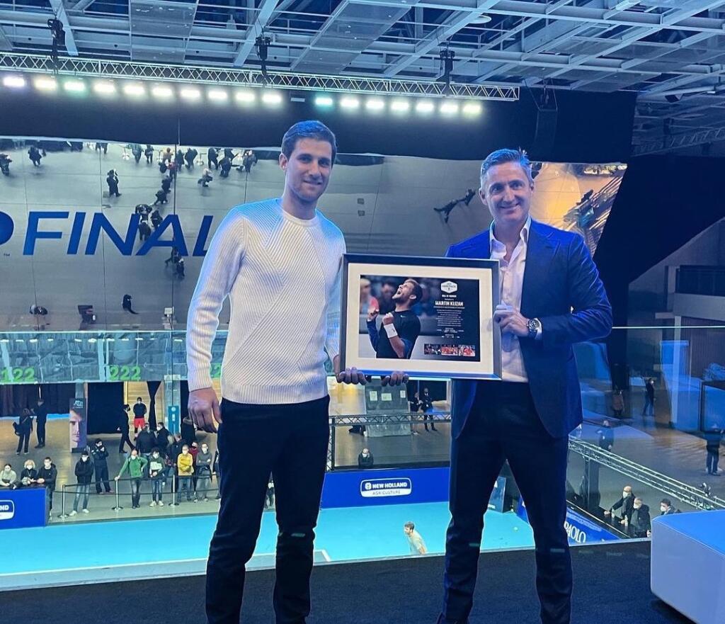 Kližanovi sa počas turnaja majstrov v Turíne dostalo ocenenia od ATP.