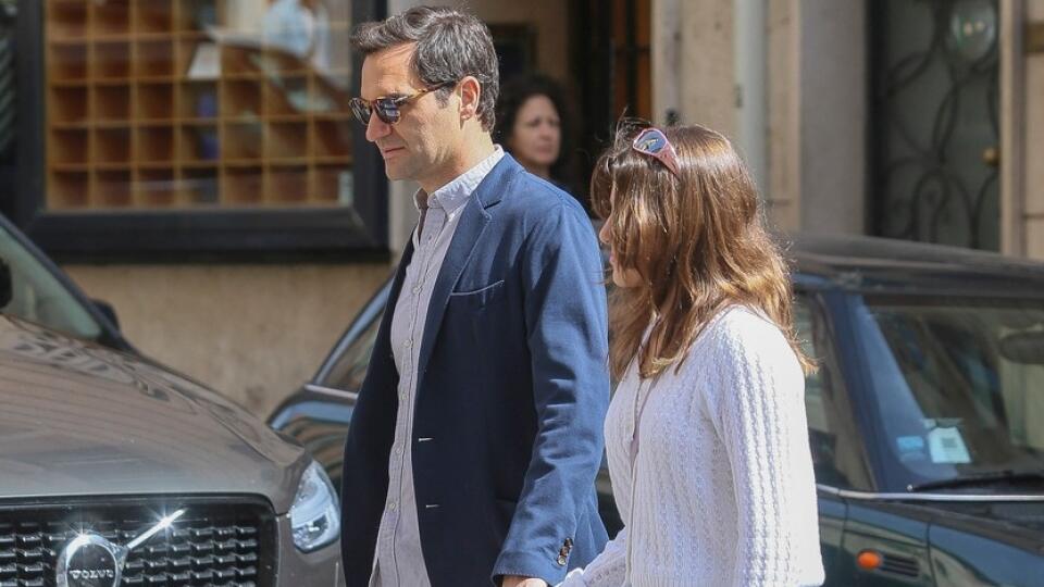 Federer sa vyrazil do ulíc Ríma