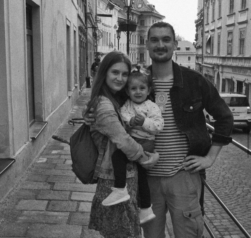Kompletná rodinka: Viktória, Samuel a ich dcérka Margarétka