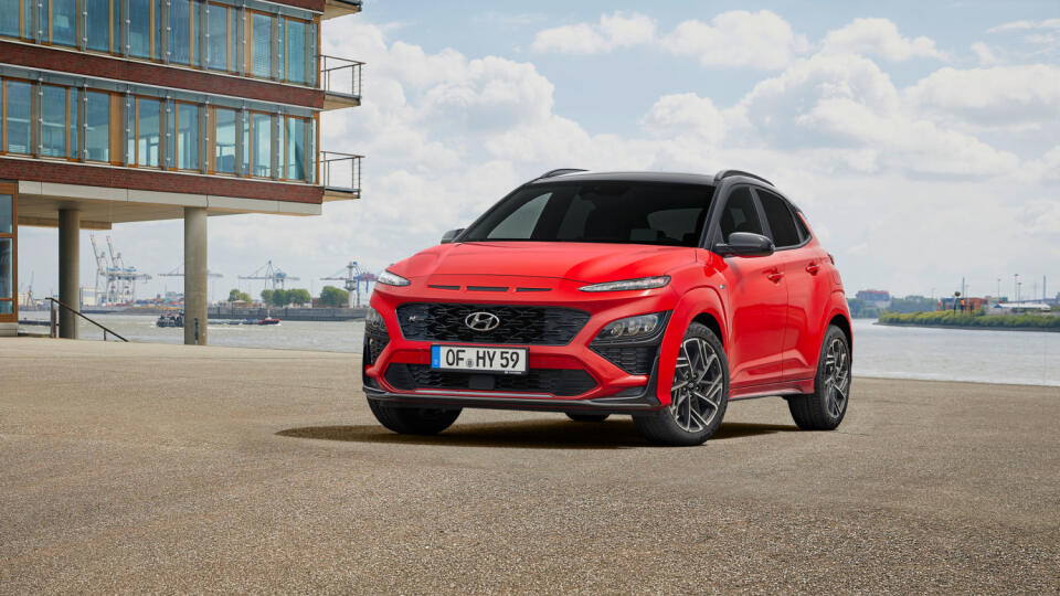 Hyundai Kona N Line po facelifte.