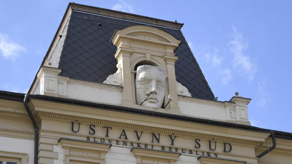 Na snímke Ústavný súd SR v Košiciach 12. marca 2020. FOTO TASR – František Iván
