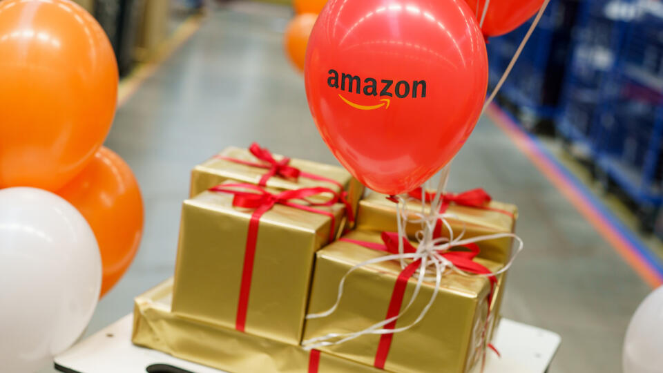 Hlavná cena súťaže – osobný Amazon Box plný darov