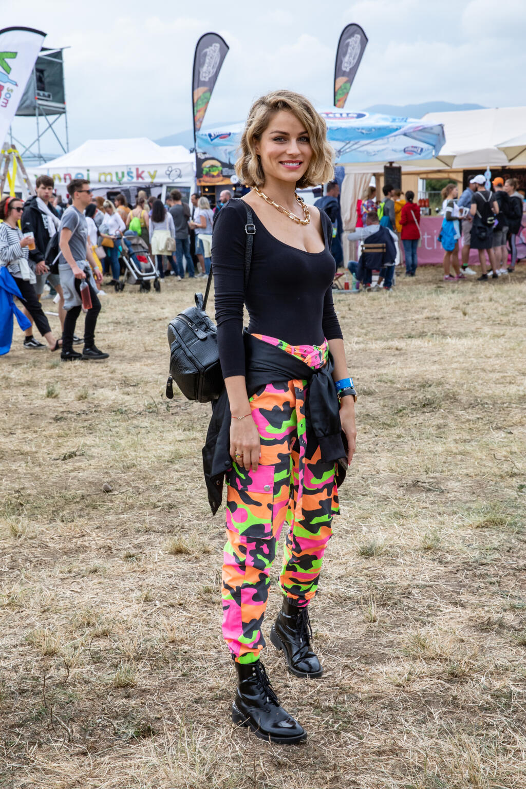 23 ročník festivalu Pohoda. Na fotke: Ivana Gáborík