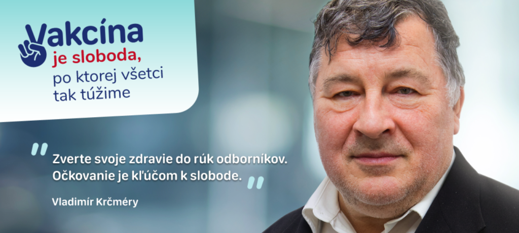 Očkovacia kampaň - Proesor Krčméry