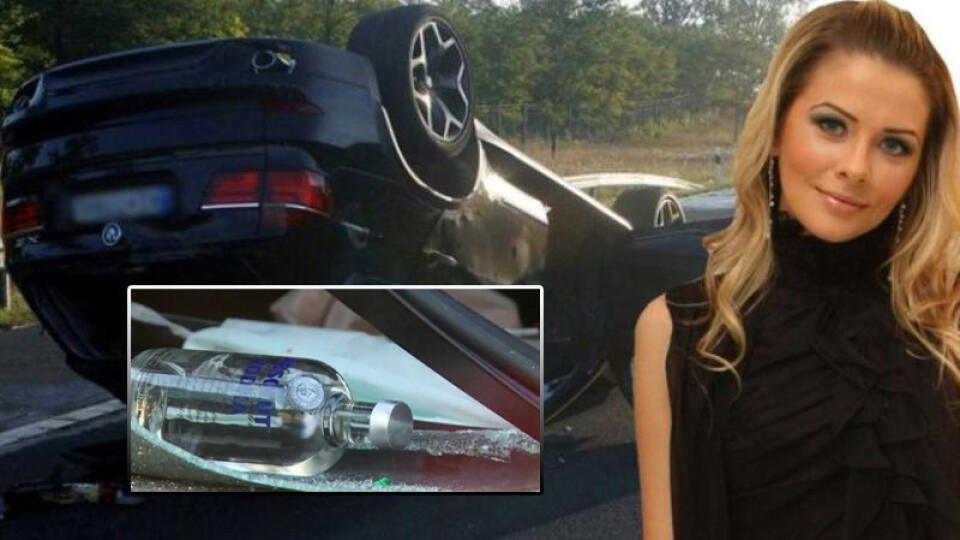 Po nehode Evy Varholíkovej-Rezešovej našli policajti v jej aute otvorenú fľašu vodky.