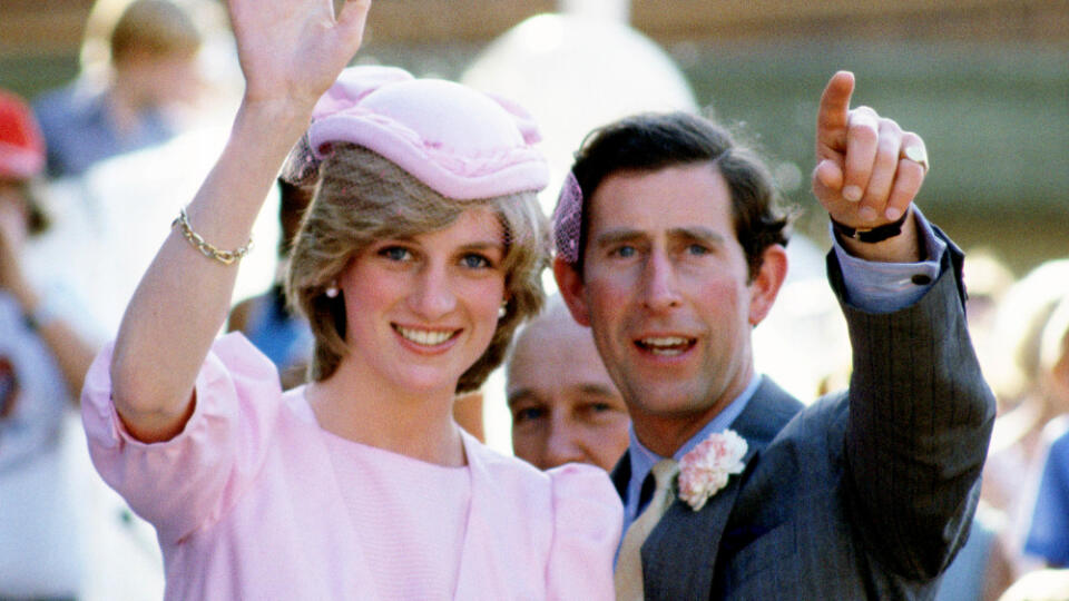 Princezná Diana a princ Charles