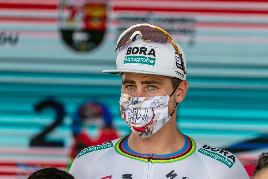 Na snímke sú cyklistické majstrovstvá Slovenska a Českej republiky v kategórii muži v Bánovciach nad Bebravou.