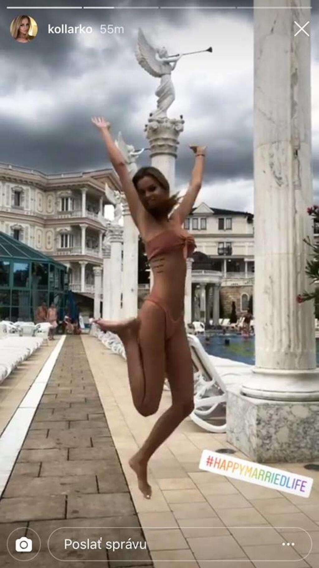 Zuzana Nemcová sa poriadne vyprsila.