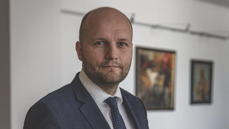 Na snímke Minister obrany Slovenskej republiky Jaroslav Naď.