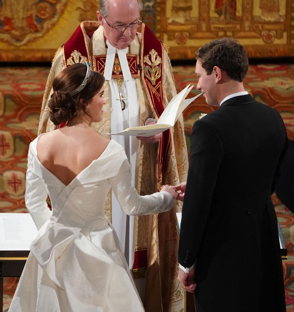 Svadba princeznej Eugenie a Jacka Brooksbanka.
