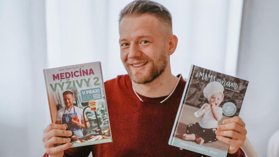 Boris Bajer a jeho knihy: Medicína výživy 1 a 2.