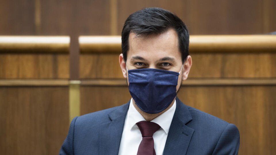 Na snímke podpredseda NR SR Juraj Šeliga (Za ľudí)