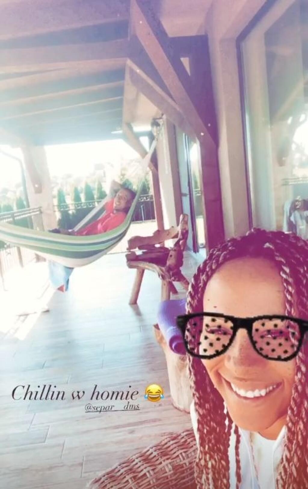Tina relaxovala s manželom Separom, s ktorým sa rozvádza.