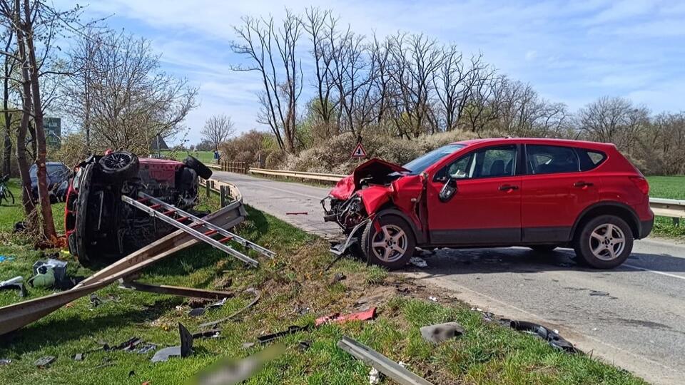 K nehode došlo medzi Trnavou a obcou Ružindol.