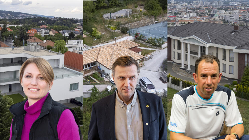 FOTO Paláce tenistov na Slovensku: Pozrite, čo skrývajú honosné sídla milionárov