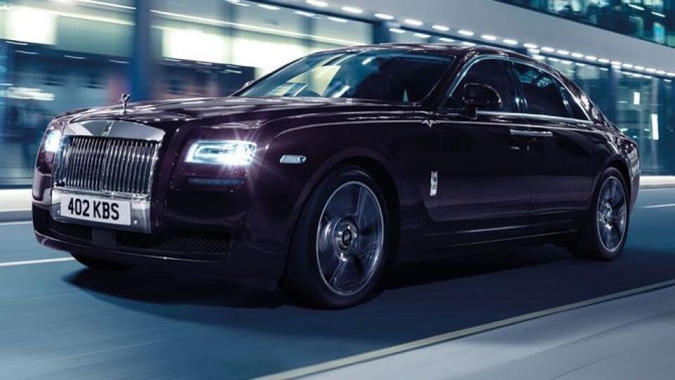 ikona Rolls-Royce Ghost sa doťahuje na Wraith