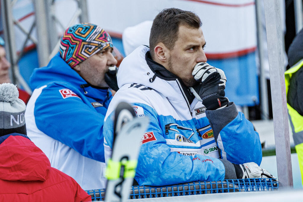 Na snímke Michal Kyselica počas druhého kola obrovského slalomu svetového pohára v rakúskom Lienzi.