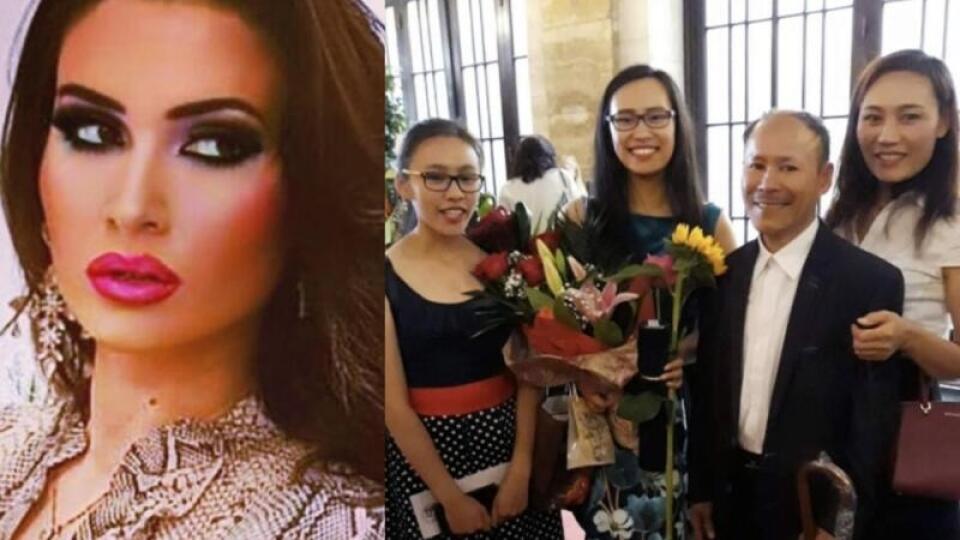 Daniela Kralevich a rodina zosnulej Linh (+18)