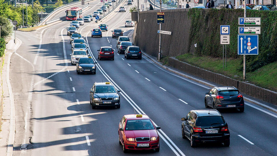 BRATISLAVA: ätrajk taxikŠrov