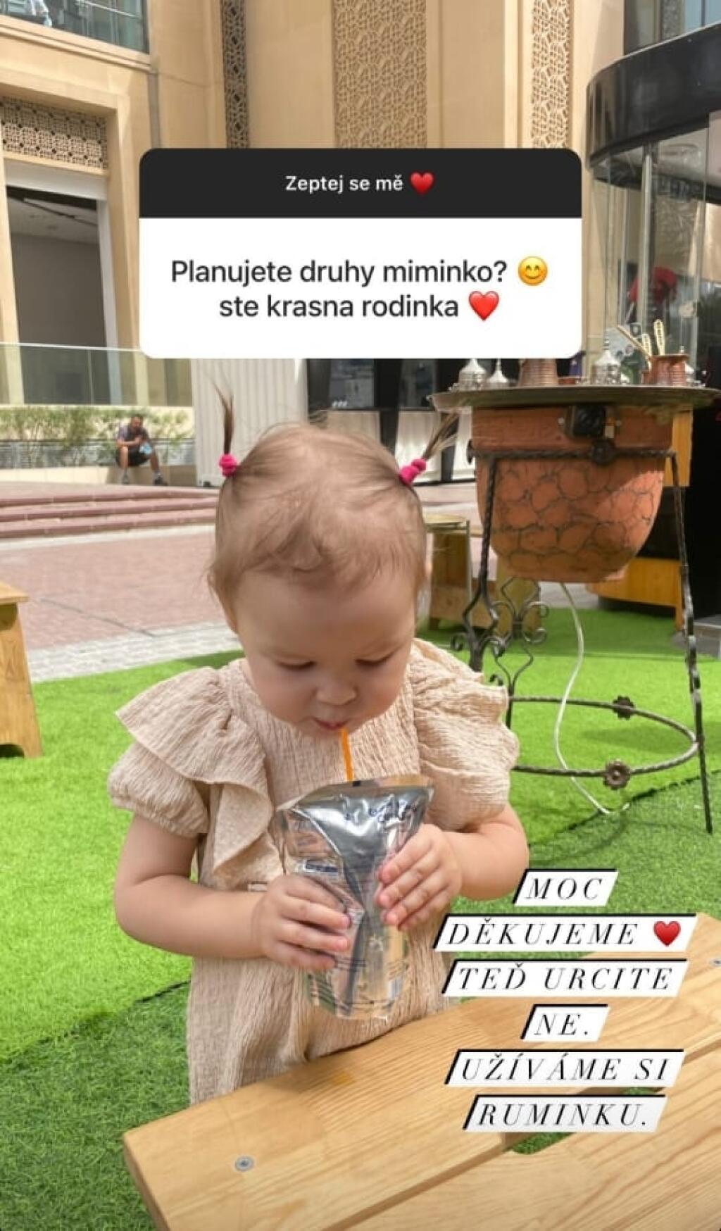 Monika Bagárová sa vyjadrila k tomu, či plánujú druhé bábätko.
