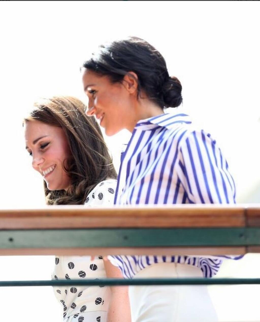 Vojvodkyne Kate Middleton (36) a Meghan Markle (36) si spoločný deň náramne užili.