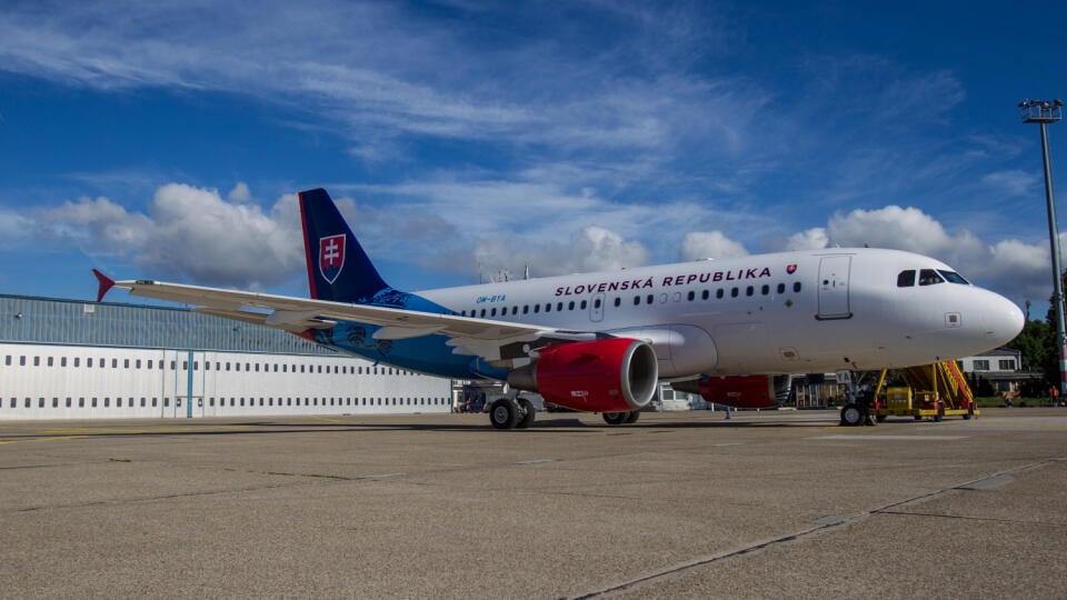 Vládny špeiciál Airbus A-319