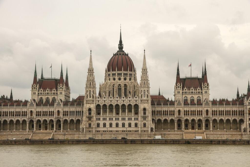 Budapešť, parlament