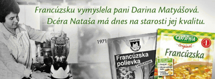 Carpathia chce obnoviť dôveru v instatné polievky dlhodobou kampaňou
