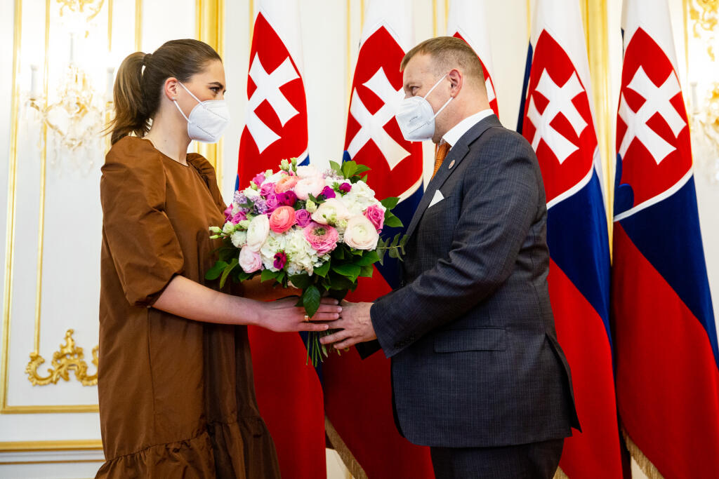 Vlhová absolvovala aj stretnutie s predsedom Národnej rady Slovenskej republiky Borisom Kollárom.