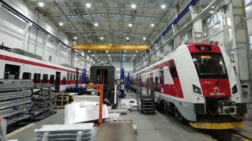ŽOS Trnava v spolupráci so Škoda Transportation vyrába 25 nových elektrických jednotiek pre ZSSK.