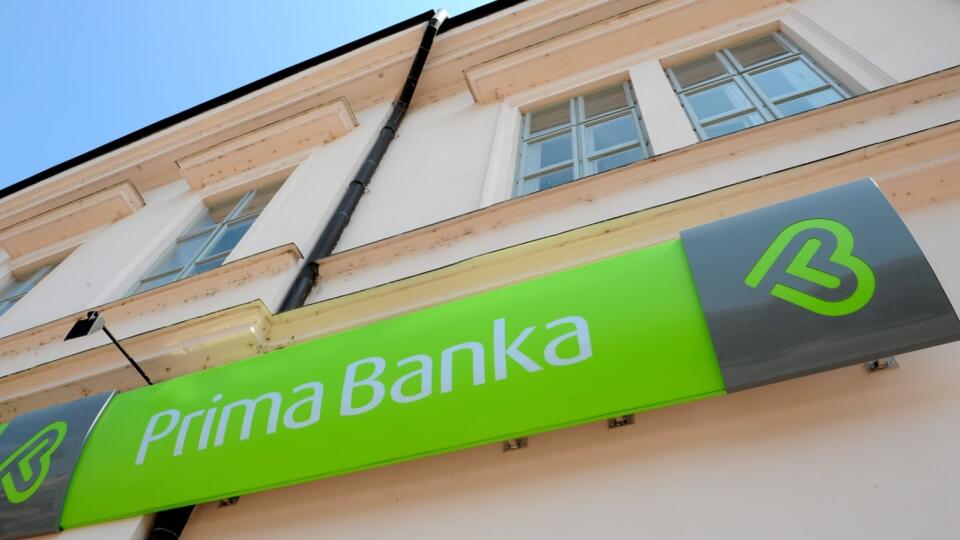 Prima banka v Košiciach.