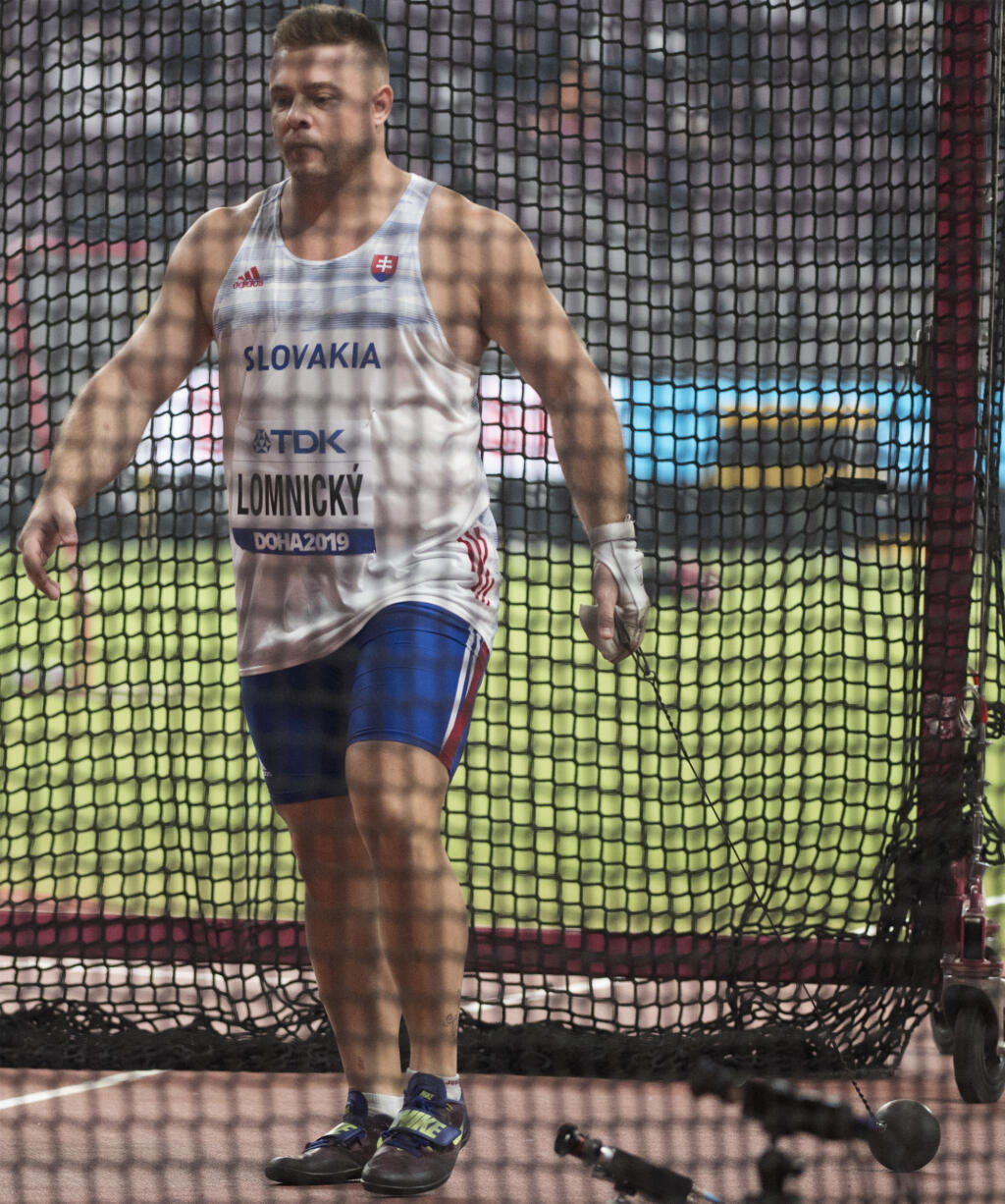 Marcel Lomnický: Kladivo -18. miesto