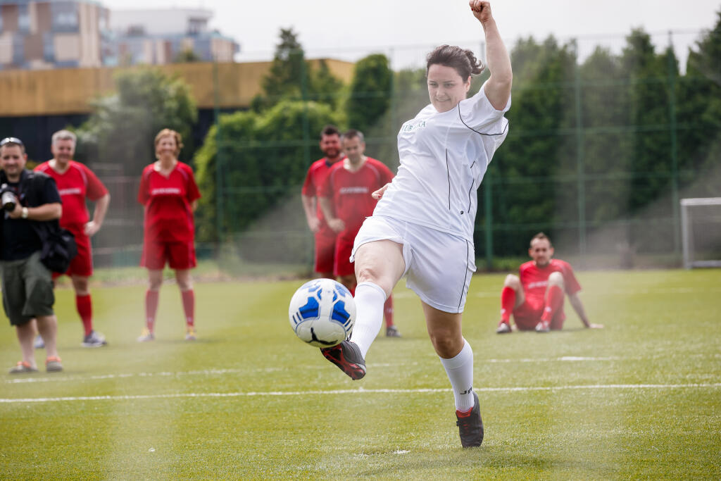 Charitativny futbalovy zapas celebrit v Bratislave