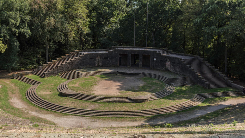 View,Of,The,Thingstätte,In,Summer,,German,Outdoor,Theater.,It