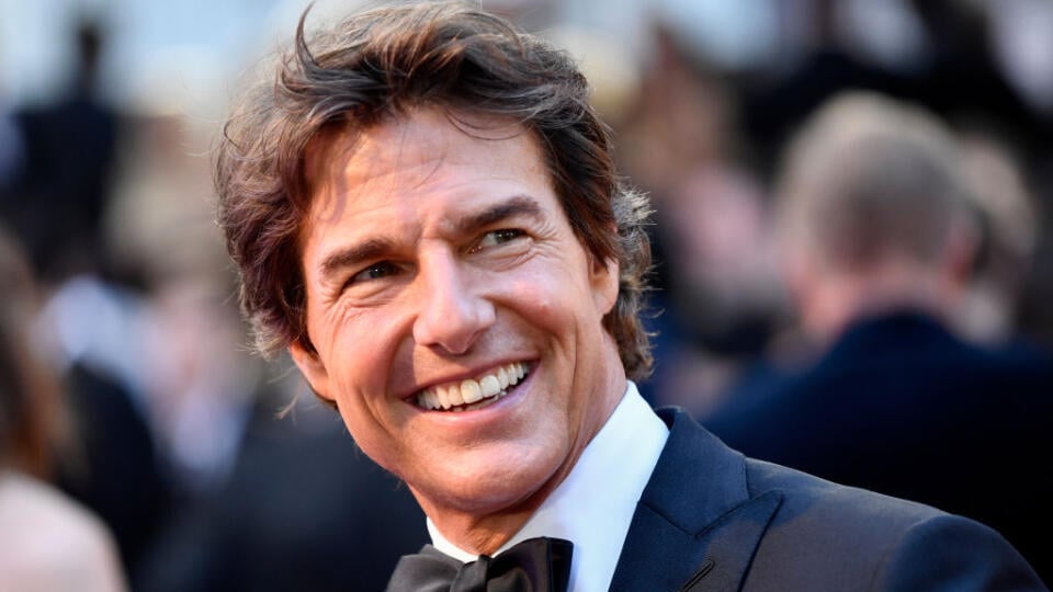 Tom Cruise na snímke z mája 2022