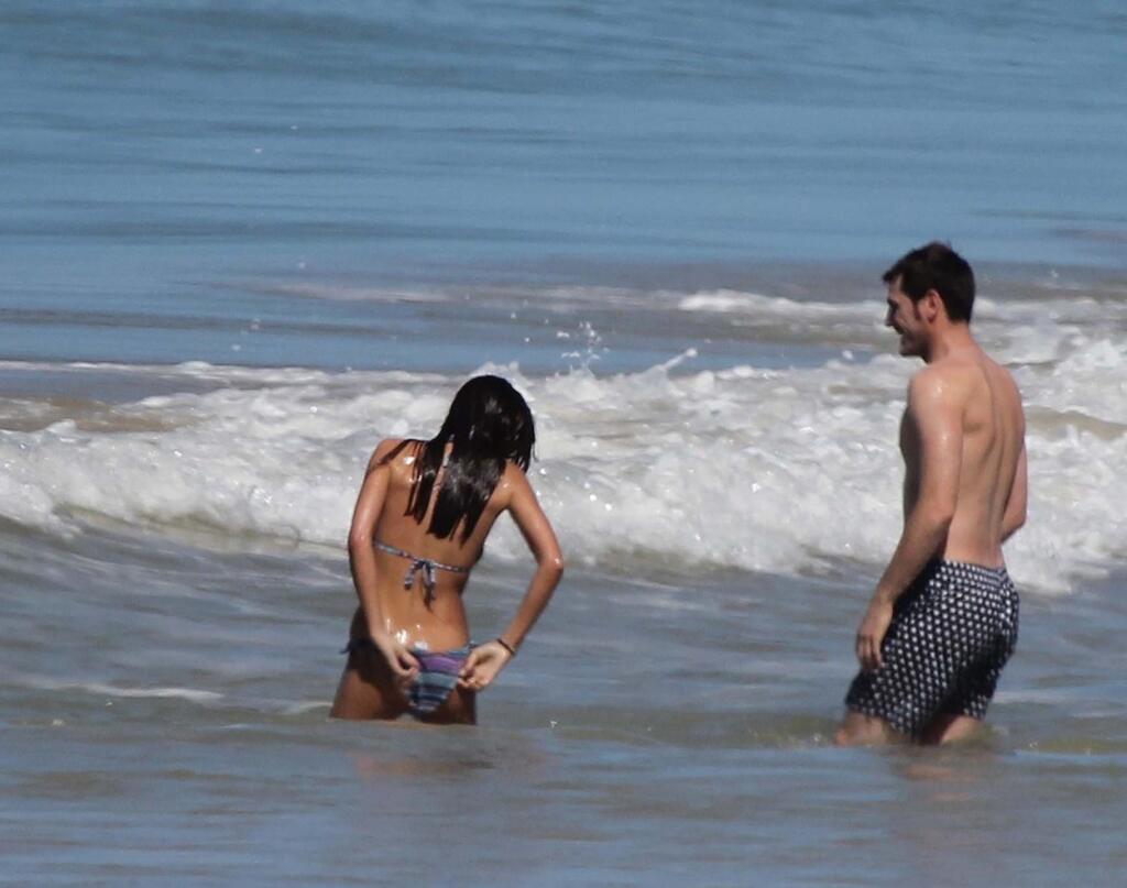 Sara je vďačným objektom pre paparazzi fotografov. Takto ju