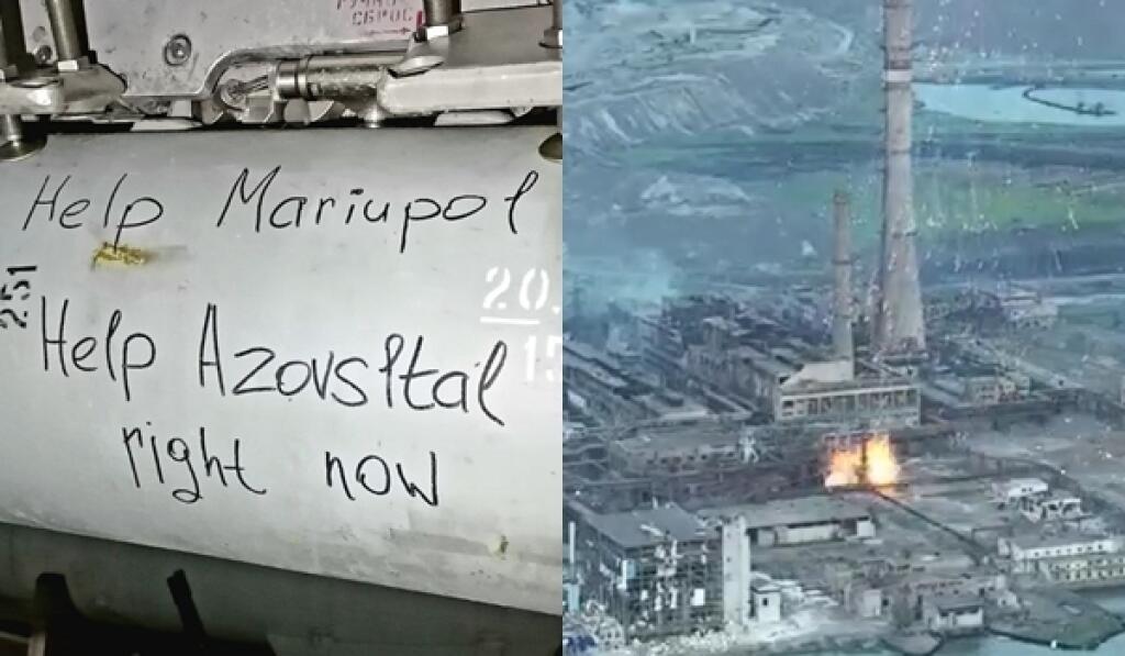 Rusko zhodilo na Azovstaľ fosforové bomby po tom, čo Ukrajina vyhrala Eurovíziu.