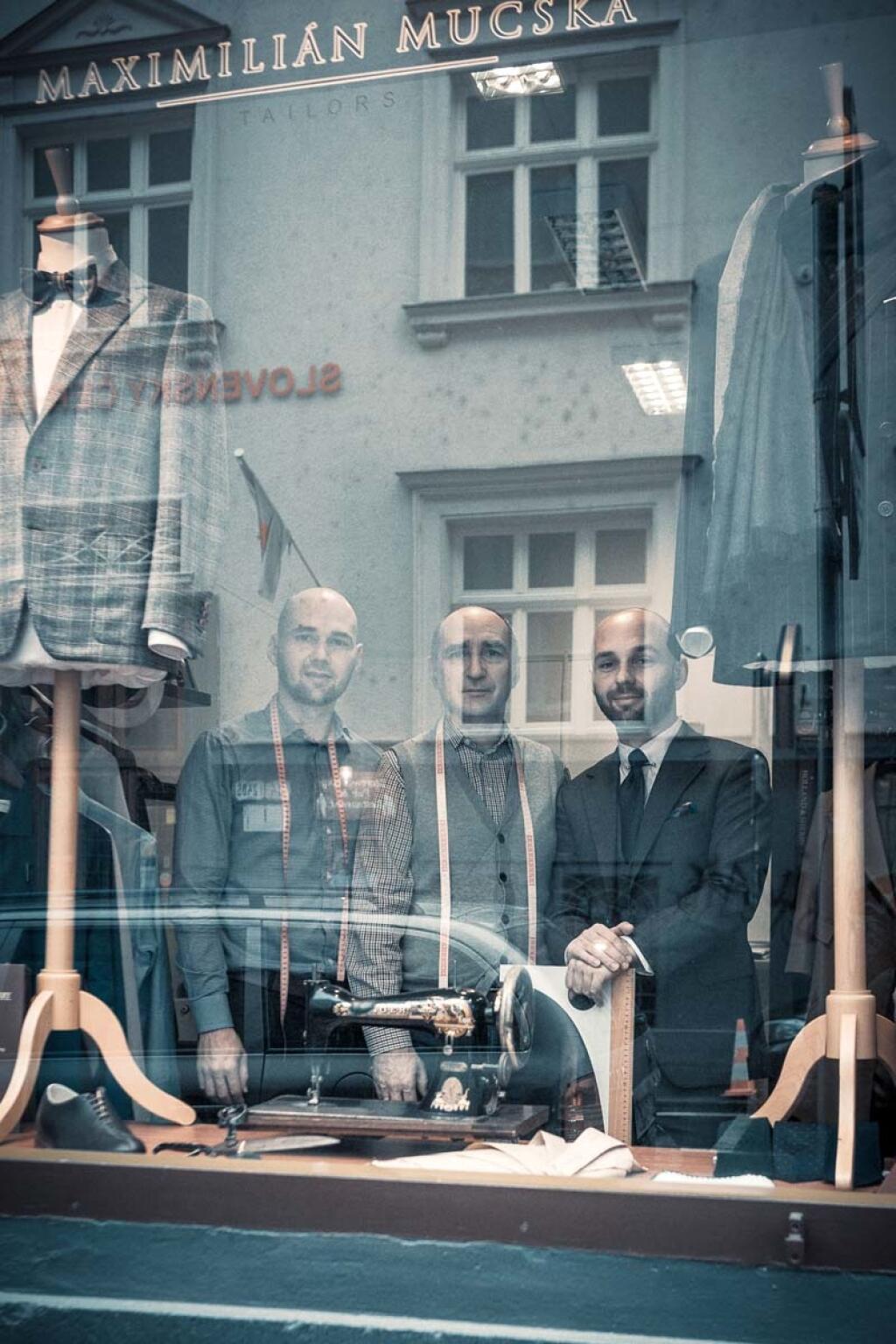 Na snímke zľava Patrik, Maximilian a Erik Mucskovci.