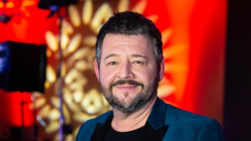Párty televízie JOJ k príležitosti predstavenia novej zábavnej relácie, konanej v Bratislave. Na snímke Michal Hudák.