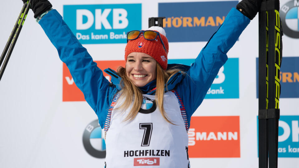 Na archívnej snímke slovenská biatlonistka Paulína Fialková.