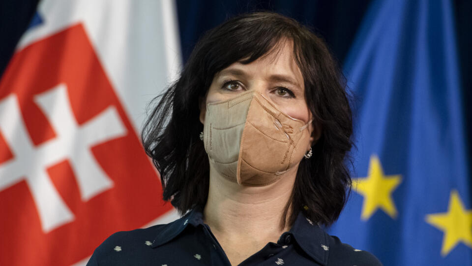 Na snímke ministerka investícií, regionálneho rozvoja a informatizácie (MIRRI) Veronika Remišová (Za ľudí)