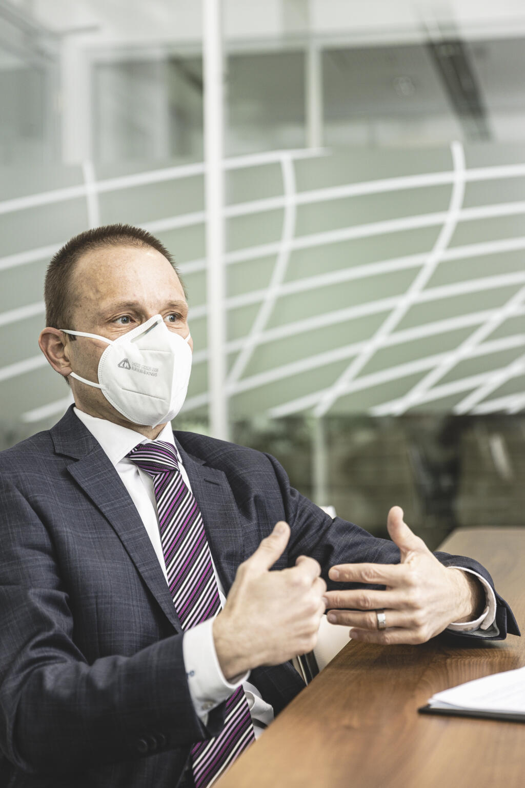 Na snímke Jozef Danis, prezident Slovenskej komory daňových poradcov.