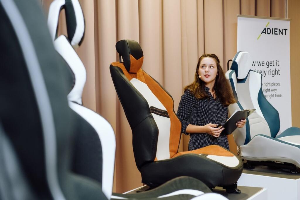 Automobilové sedadlá navrhnuté študentmi