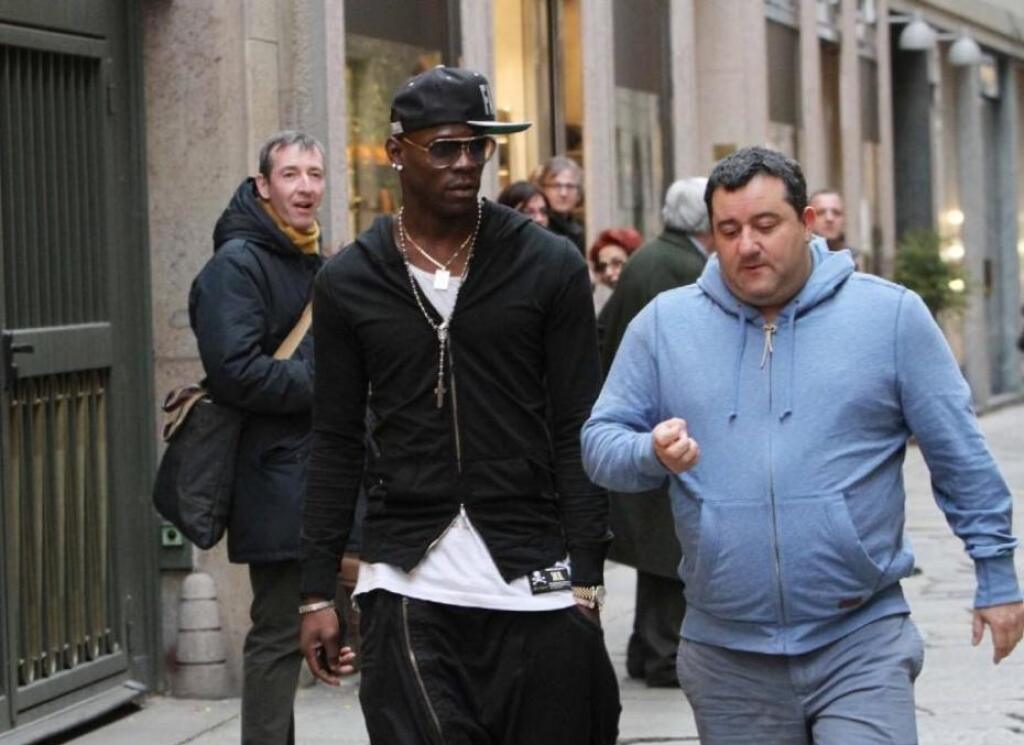Mino Raiola s Mariom Balotellim.