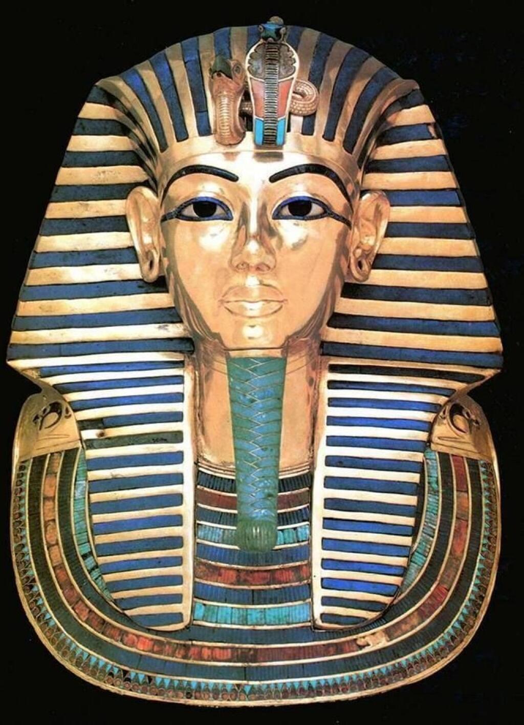 Фараон Египта Тутанхамон лицо