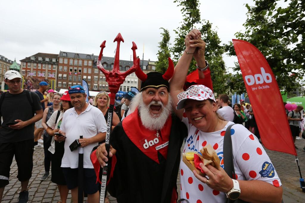 Atmosféra pred prvou etapou Tour de France v Kodani bola miestami aj pekelná.