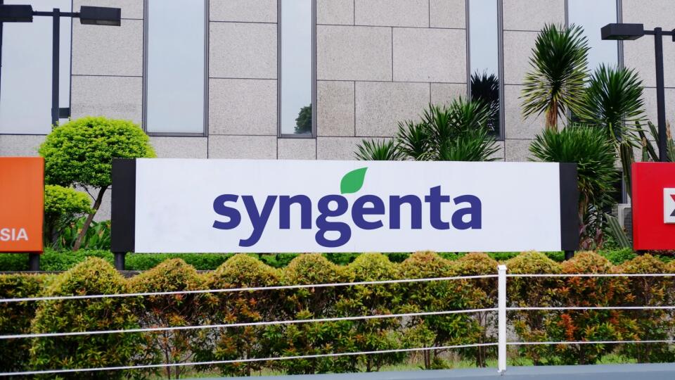 Jakarta,-,April,10,2024:,Syngenta,Logo,Signboard.,Is,A,Provider
