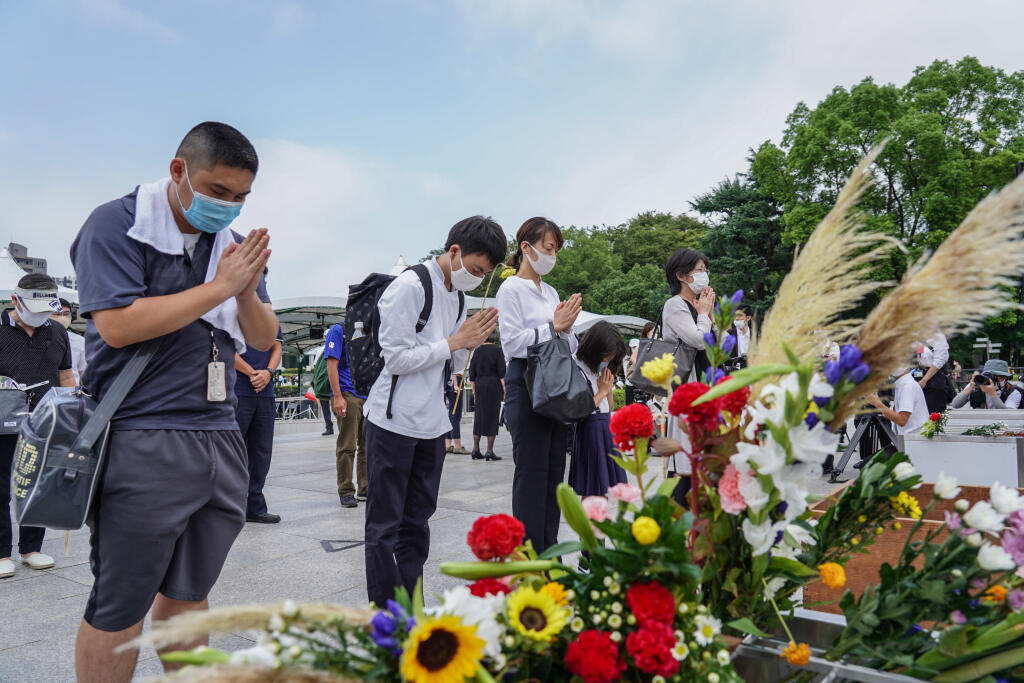 Japonsko si pripomenulo 75. výročie zhodenia atómovej bomby na Hirošimu.