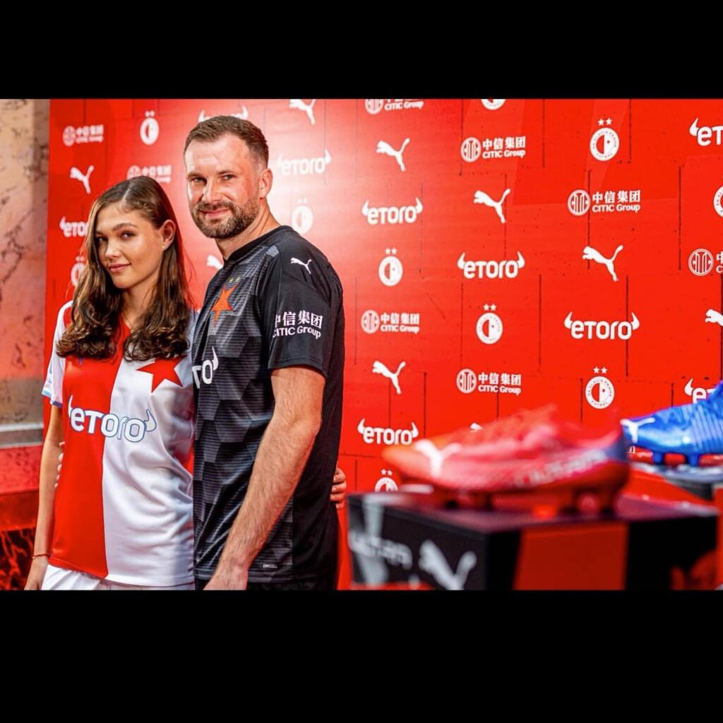 Jana Tvrdíková tvorí pár s brankárom Slavie Ondřejom Kolářom od konca roka 2020.