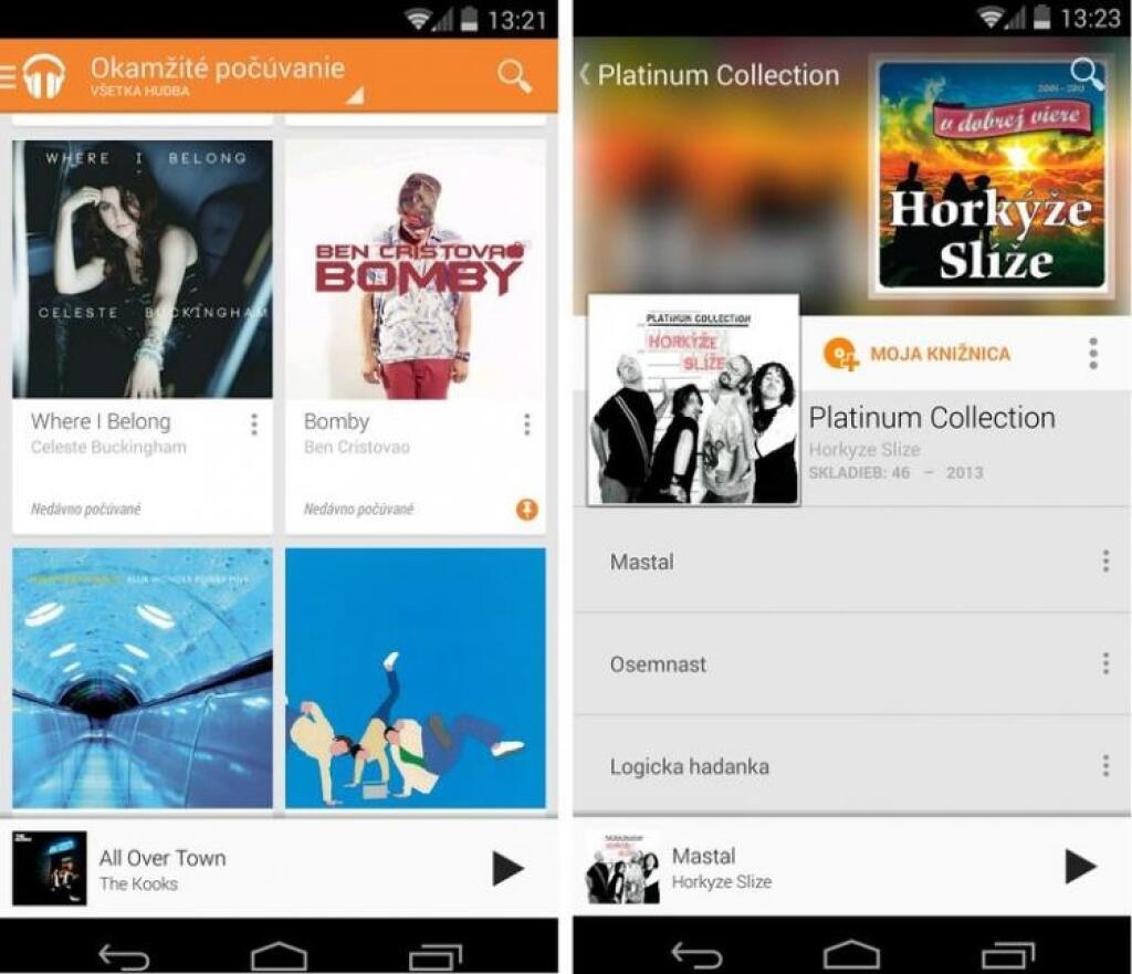 Hudba z Google Play prichádza na Slovensko